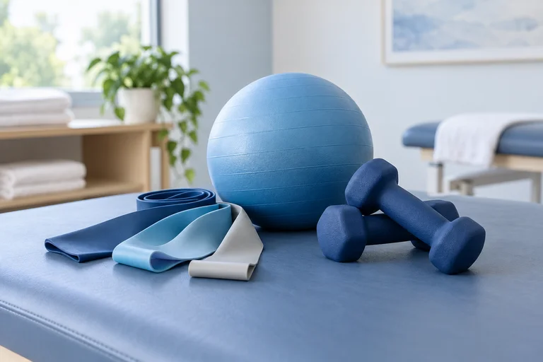 Physiotherapy service illustration